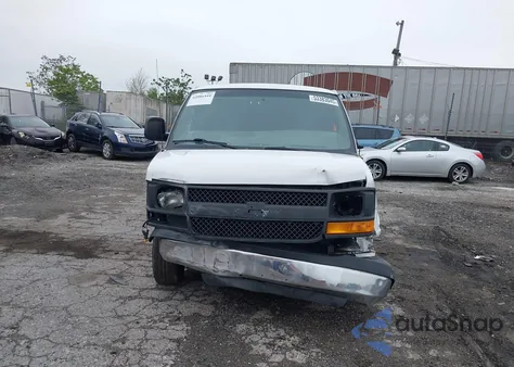 2014 GMC Savana 3500 Work Van из США, поврежденный, VIN 1GTZ7TCG1E1120033